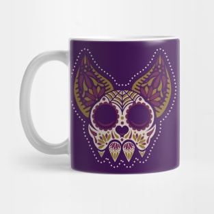 Bat Sugar Skull Mug